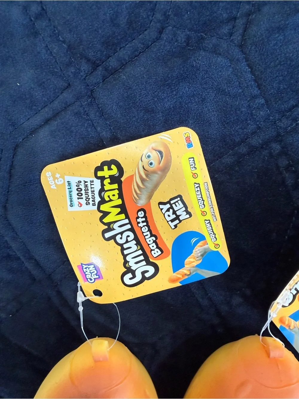 RARE Jumbo SquishyBakes Baguette Toy!